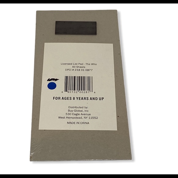 The Who Magnetic Notepad Set - Picture 7 of 8